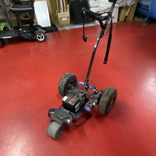 Electric golf trolley wheel - electric,